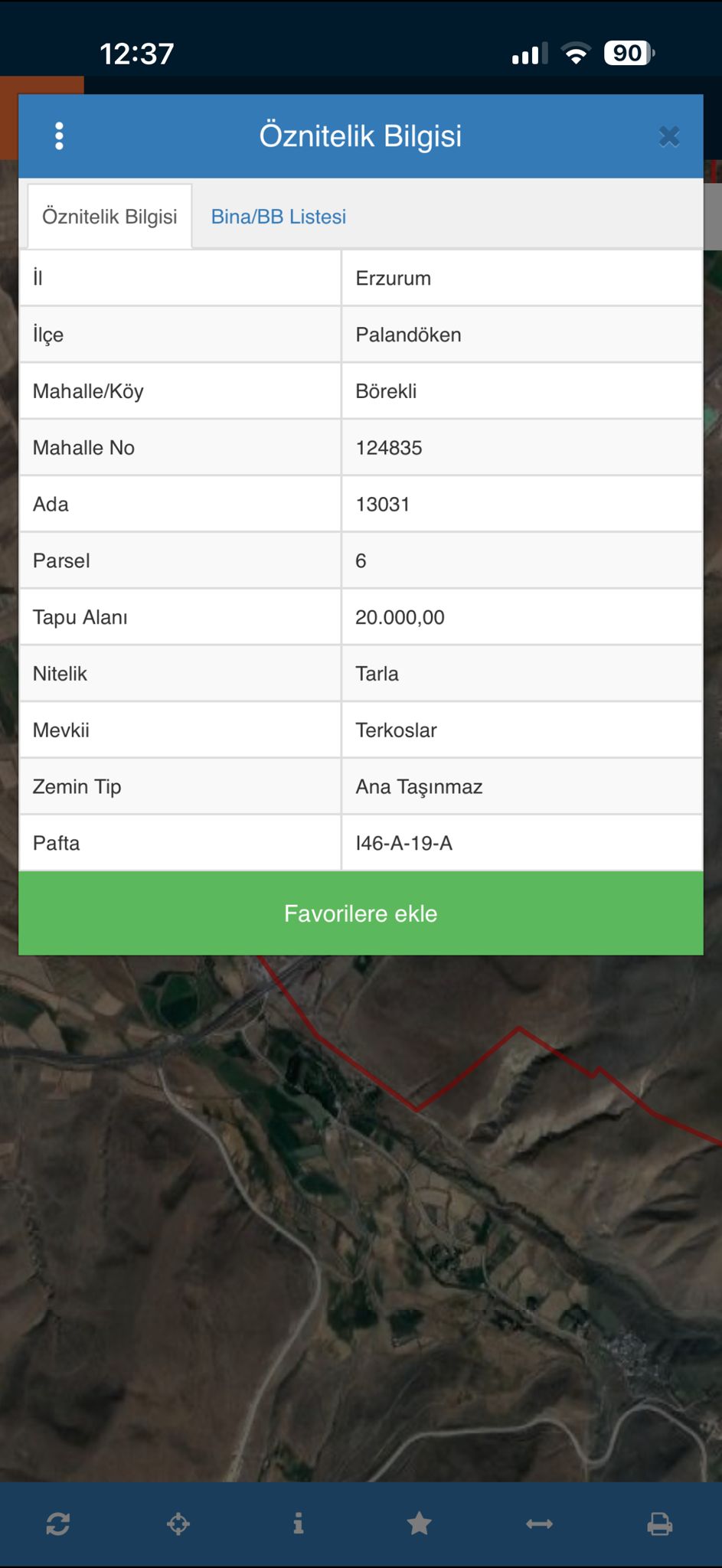 BÖREKLİ MAHALLESİNDE 20.000 M2 SATILIK TARLA